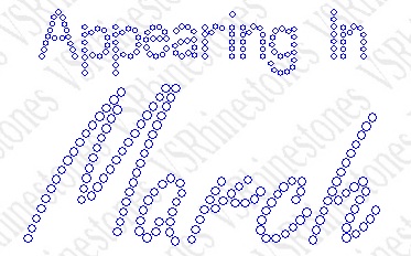 Appearing In March Maternity Rhinestone Transfer